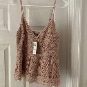 Abercrombie & Fitch pink tank size medium